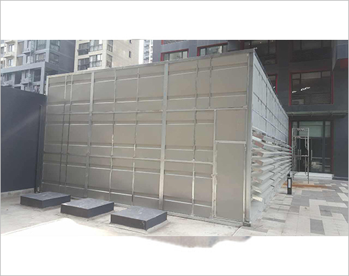 消声降噪现场安装图