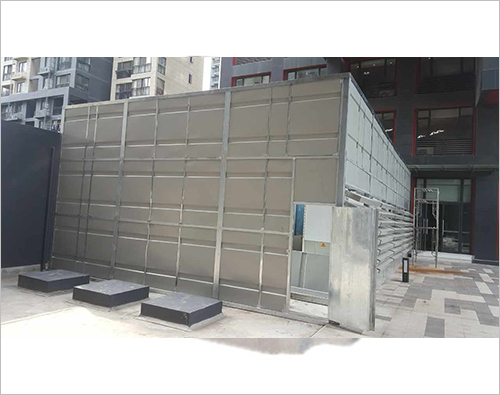 消声降噪现场安装图